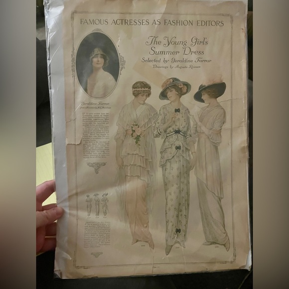 Vintage Victorian 2 sides Page from Ladies Home Journal - Picture 3 of 6